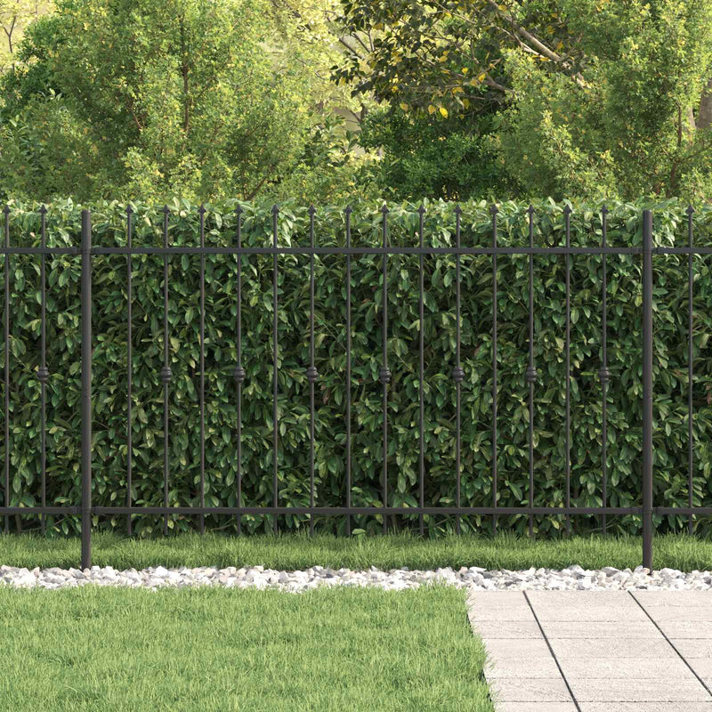 Gard cu țărușe ASTEN 200 x 166 cm Oțel vopsit electrostatic