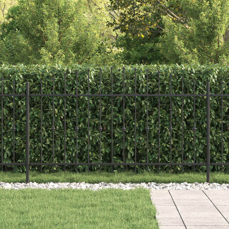 Gard cu țărușe ASTEN 200 x 150 cm Oțel vopsit electrostatic