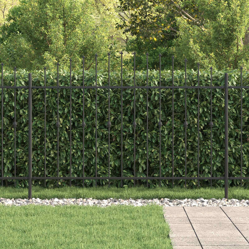 Gard cu țărușe ASTEN 200 x 166 cm Oțel vopsit electrostatic