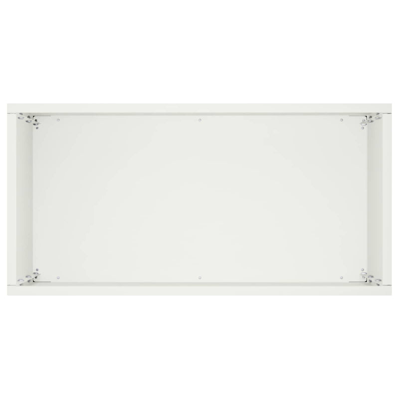 Vază pentru Grădină 2 buc. Alb 40 x 20 x 50 cm