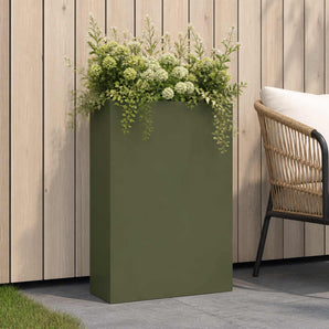 Vază pentru Grădină Verde măsliniu 40 x 20 x 75 cm