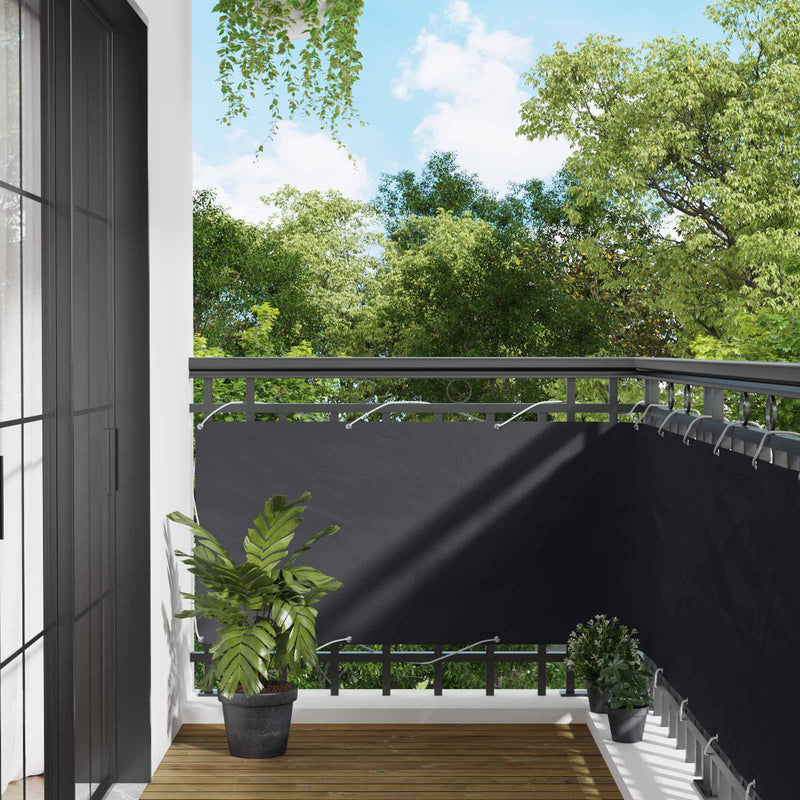 Ecran de balcon 75 x 200 cm Material Oxford Dreptunghiular