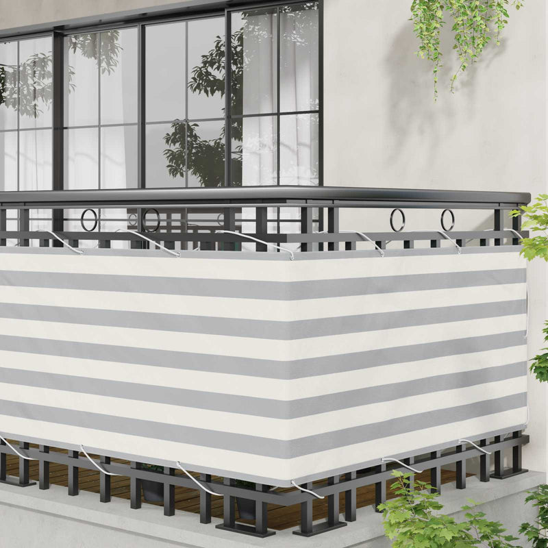 Ecran de balcon 75 x 600 cm Material Oxford Dreptunghiular