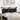 Cap de pat suspendat Pe perete Negru 130 x 55 x 5 cm PU antic