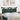 Cap de pat suspendat Verde închis 130 x 55 x 5 cm PU antic