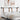 Cap de pat suspendat Pe perete Alb 190 x 55 x 5 cm PU antic