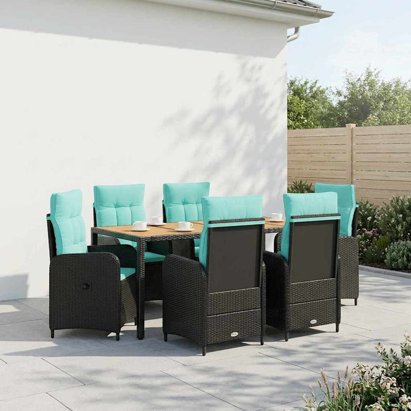 Set dining pentru exterior 7 buc.