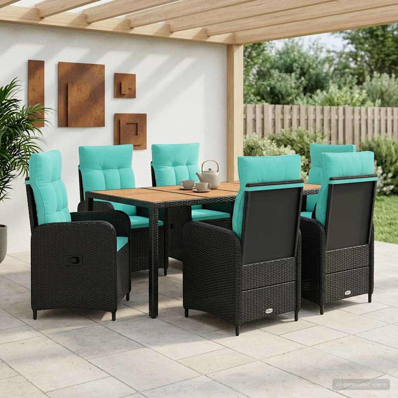 Set dining pentru exterior 7 buc.