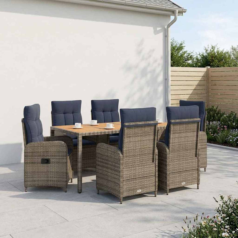 Set dining pentru exterior 7 buc.
