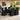 Set dining pentru exterior 7 buc. Negru poliratan