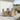 Set dining pentru exterior 5 buc. Beige și gri deschis