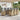 Set dining pentru exterior 9 buc. Beige și gri deschis