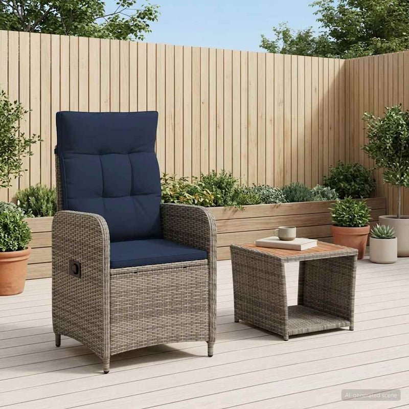 Set de lounge pentru grădină 2 buc.