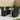 Set masă de canapea 5 buc. Negru