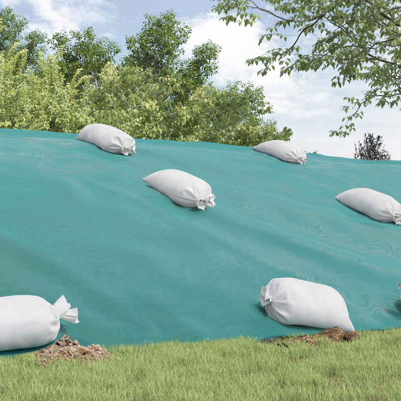 Saci împletiți 100 buc. Alb 40 x 60 cm PP