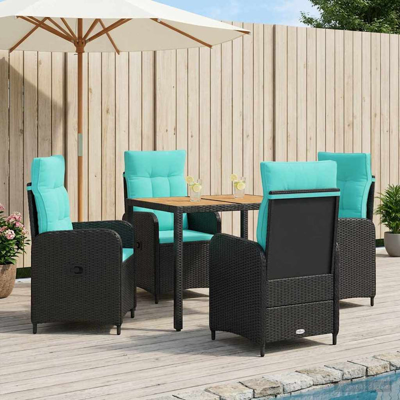 Set dining pentru exterior 5 buc.