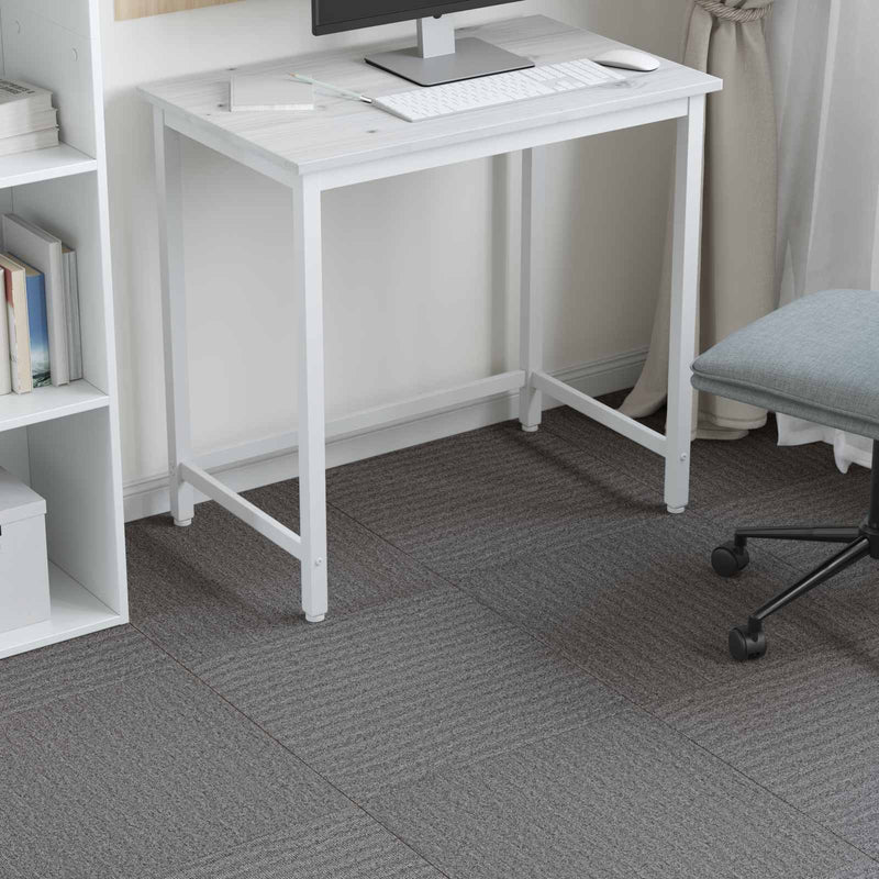 Placă de carpetă Maro 50 x 50 cm 4 buc. PP și bitum