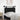 Tăblie de pat suspendată Cu lumină LED Negru Țesătură
