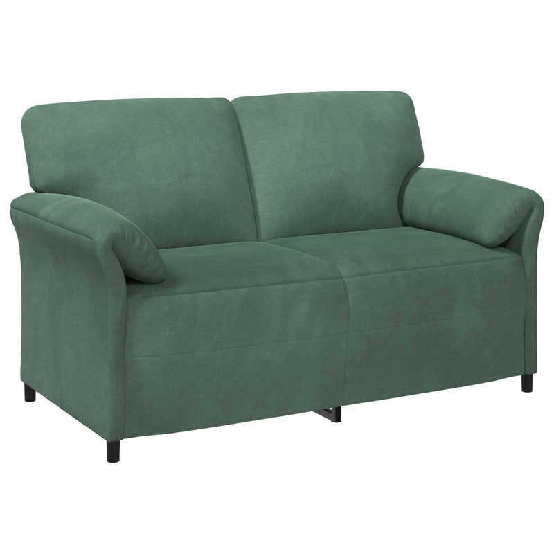 Set de canapea 2 buc. Verde Mării Catifea