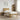 Cadru de pat single cu tablie ROSTOCK Alb 100 x 200 cm