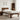 Cadru de pat single cu tablie ROSTOCK Maro închis 90 x 190 cm