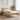 Cadru de pat single cu tablie ROSTOCK Alb 90 x 190 cm