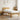 Cadru de pat single cu tablie ROSTOCK Alb 80 x 200 cm