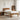 Cadru de pat single cu tablie ROSTOCK natural 90 x 200 cm