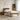 Cadru de pat single cu tablie ROSTOCK natural 90 x 190 cm