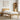 Cadru de pat single cu tablie ROSTOCK Alb 80 x 200 cm
