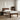 Cadru de pat single cu tablie ROSTOCK Maro închis 90 x 190 cm