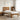 Cadru de pat single cu tablie ROSTOCK natural 75 x 190 cm