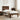 Cadru de pat single cu tablie ROSTOCK Maro închis 90 x 190 cm