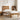 Cadru de pat single cu tablie ROSTOCK natural 90 x 200 cm