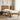 Cadru de pat single cu tablie ROSTOCK natural 100 x 200 cm