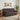 Canapea 100% poliester, cadru din metal, MDF, placaj