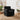 Sofa cu un loc Negru 88 x 83 x 95 cm Catifea