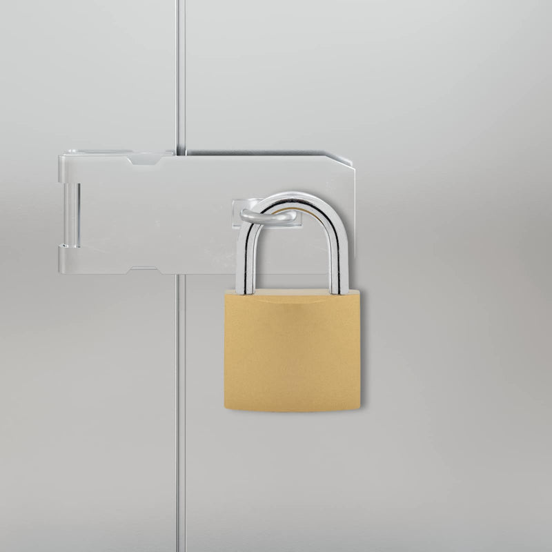 U Lock cu Chei 2 buc. Alamă Fier