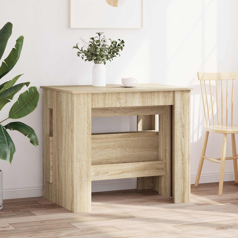 Masă de dining 180 x 85 x 75 cm Lemn prelucrat Stejar Sonoma