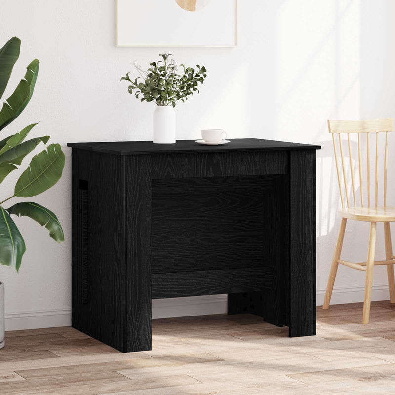 Masă de dining 240 x 85 x 75 cm Lemn prelucrat Stejar Negru