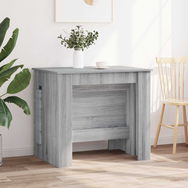 Masă de dining 240 x 85 x 75 cm Lemn prelucrat Sonoma gri