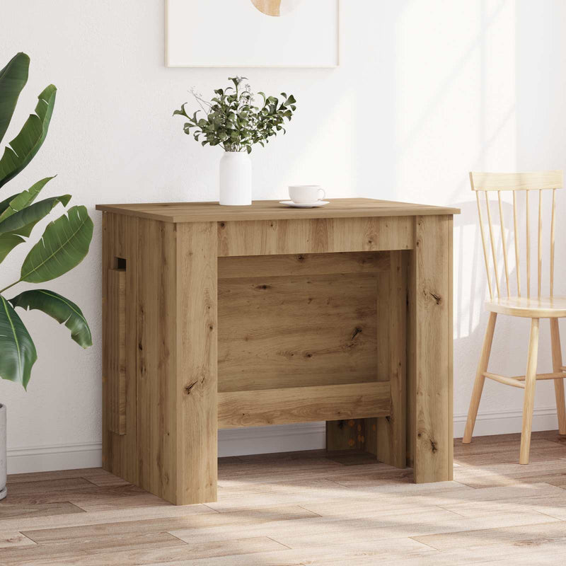 Masă de dining 240 x 85 x 75 cm Lemn prelucrat Stejar Artizanal