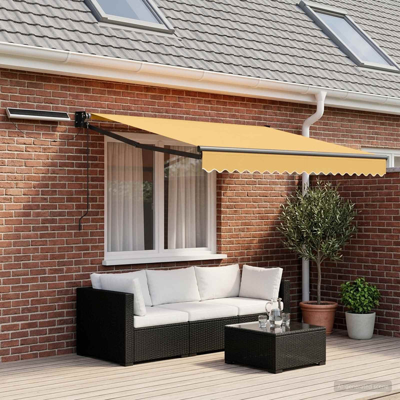 Cort electric retractabil Nisipiu 2,5 x 2 m