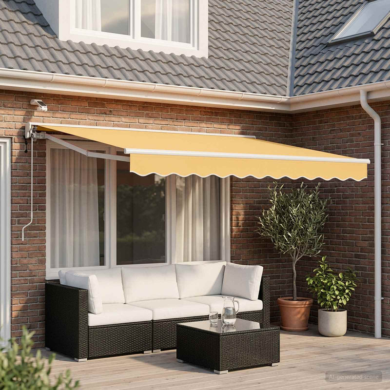 Cort electric retractabil Nisipiu 2,5 x 2 m
