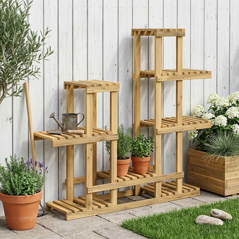 Suport pentru plante Alb 118 x 25 x 96,5 cm