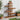 Suport pentru plante natural 93 x 25 x 114,5 cm
