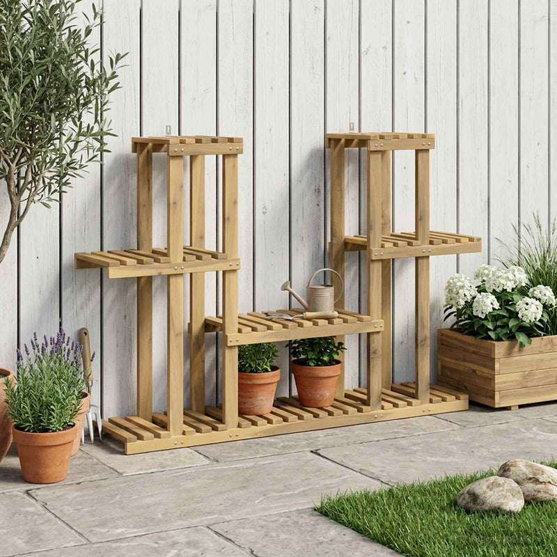 Suport pentru plante Alb 123 x 25 x 78,5 cm