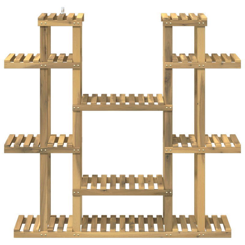 Suport pentru plante Alb 123 x 25 x 114,5 cm