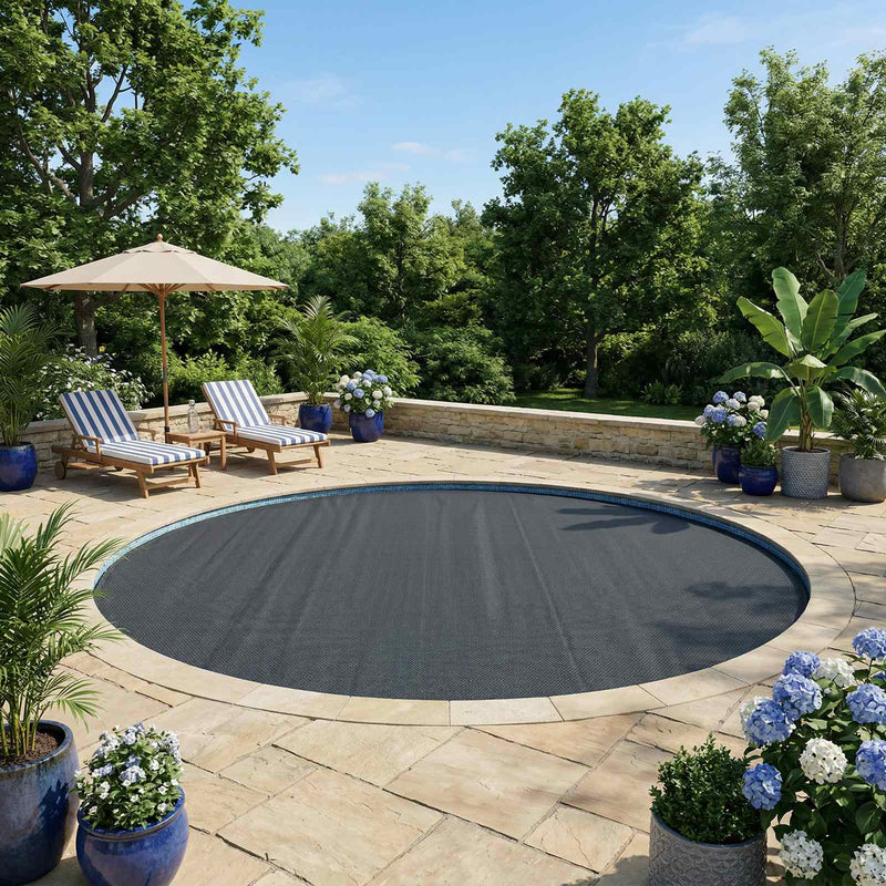 Pernă solară pentru piscină, calitate superioară Rotund PE