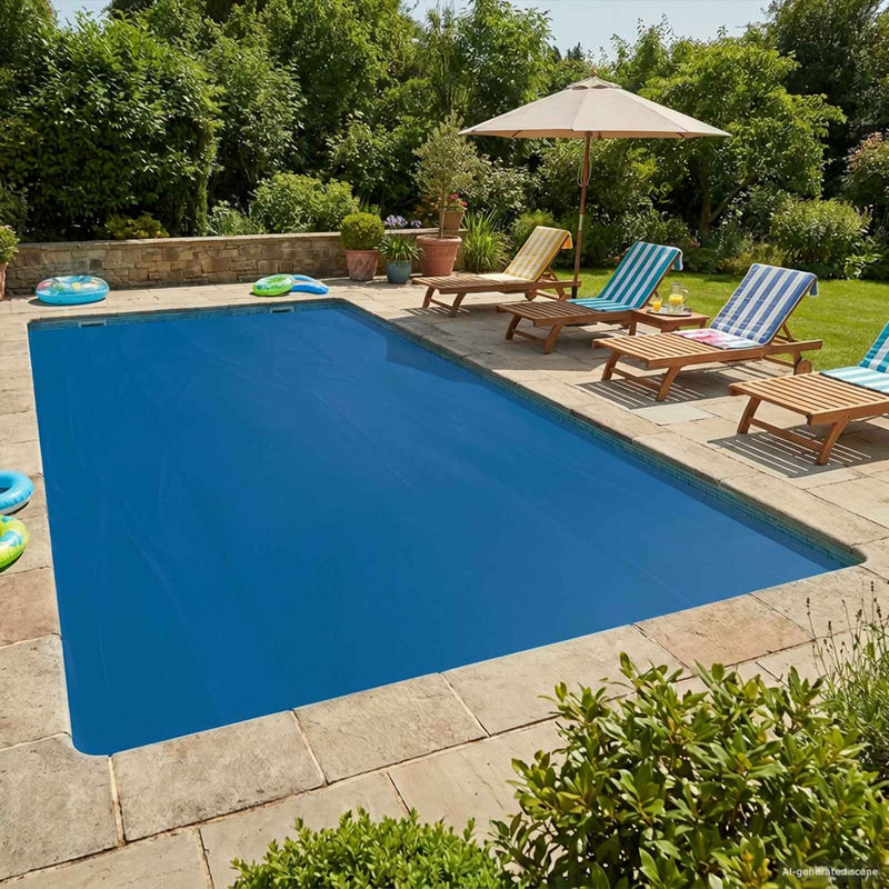 Pernă solară pentru piscină, calitate superioară Pătrat PE